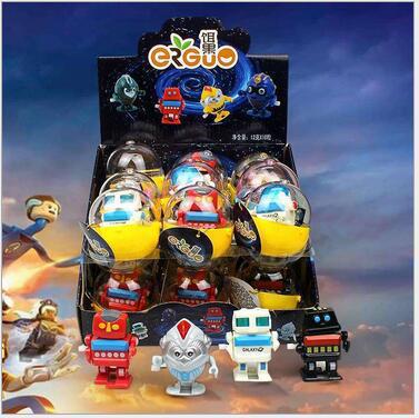 國產機器人玩具糖4盒*18個