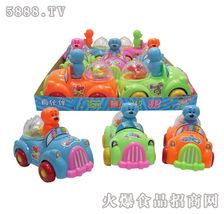 慣性狗卡通車玩具糖果