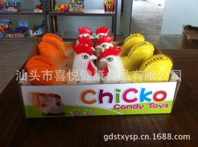 【喜悅供應展示盒拉線大公雞玩具糖】價格,廠家,圖片,巧克力及制品,汕頭市喜悅健康食品-