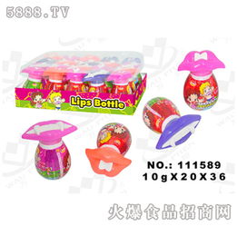 佳特口唇瓶玩具糖現面向全國招商