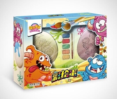 彩繪蛋玩具糖