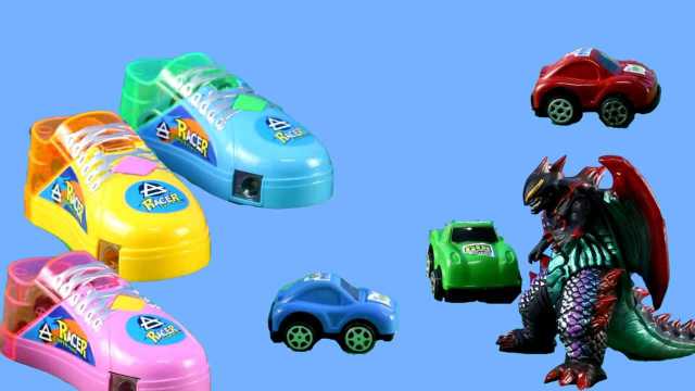 貝利亞帶來酷跑寶貝玩具,酷炫小車七彩造型糖果