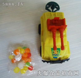 新樂玩具糖 坦克