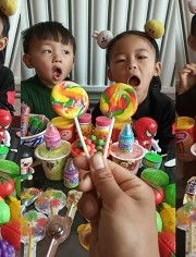 甜蜜的課堂時光 跟著老師一起吃棒棒糖玩具
